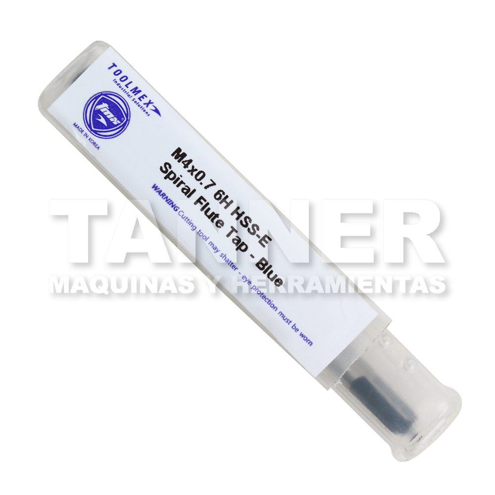 MACHUELO HELICOIDAL M4 x .7 D4 HSS-E HP