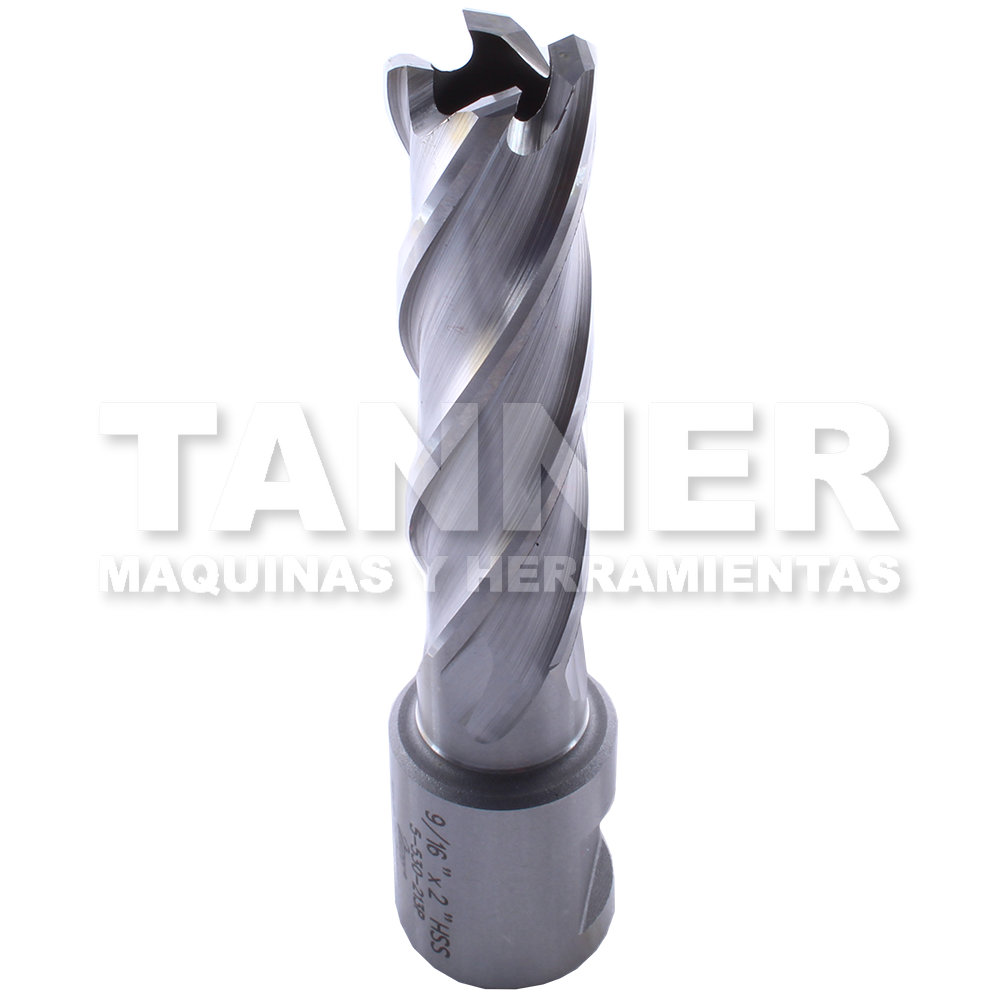 CORTADOR ANULAR HSS 9/16 4F