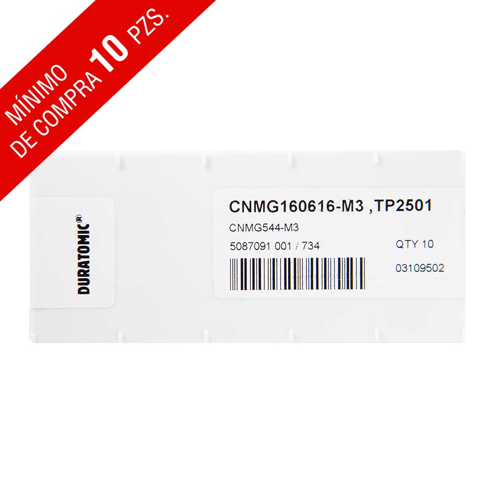 INSERTO CNMG544-M3 TP2501