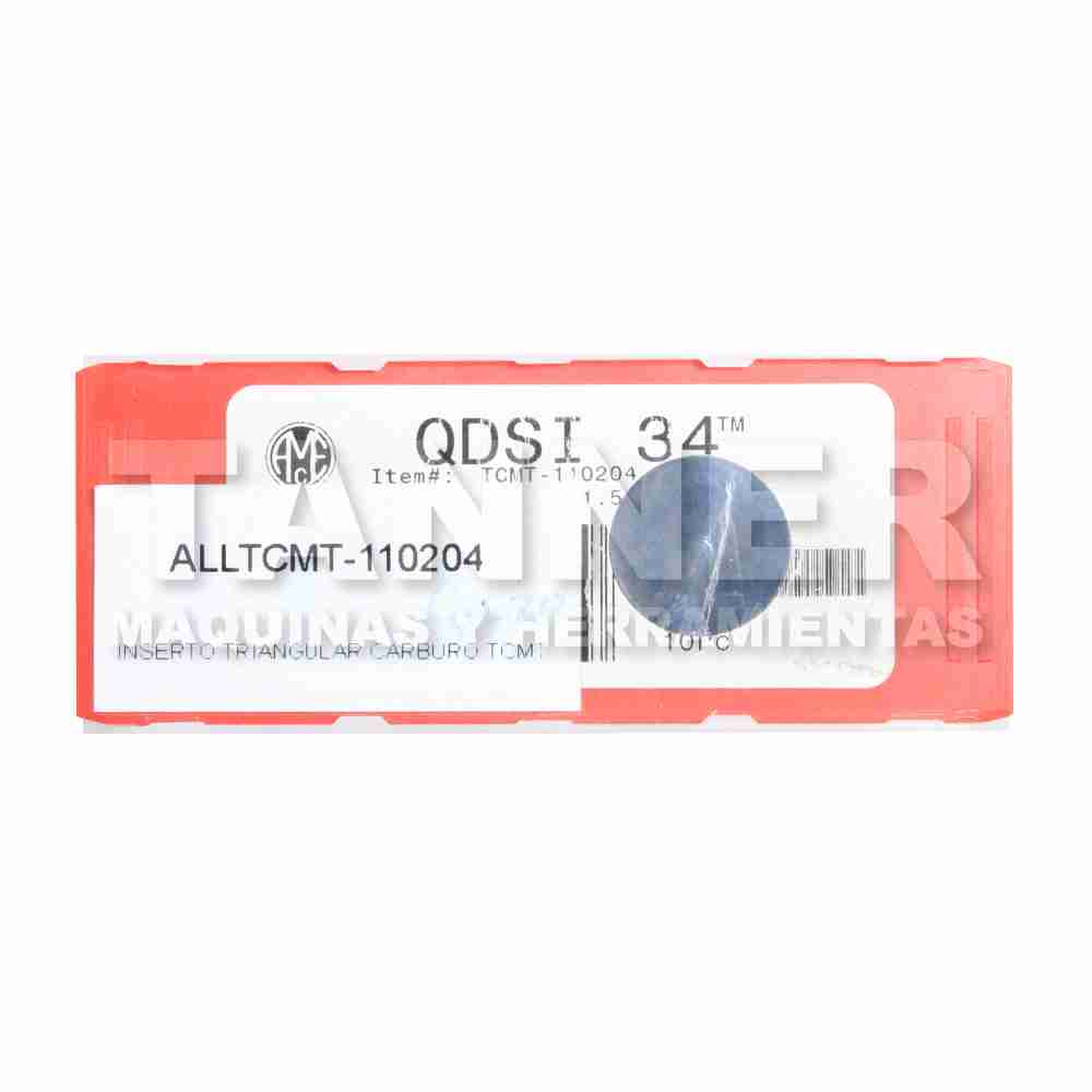 INSERTO TRIANGULAR CARBURO TCMT
