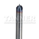 AVELLANADOR CARBURO DOBLE 1/4 90° 4F