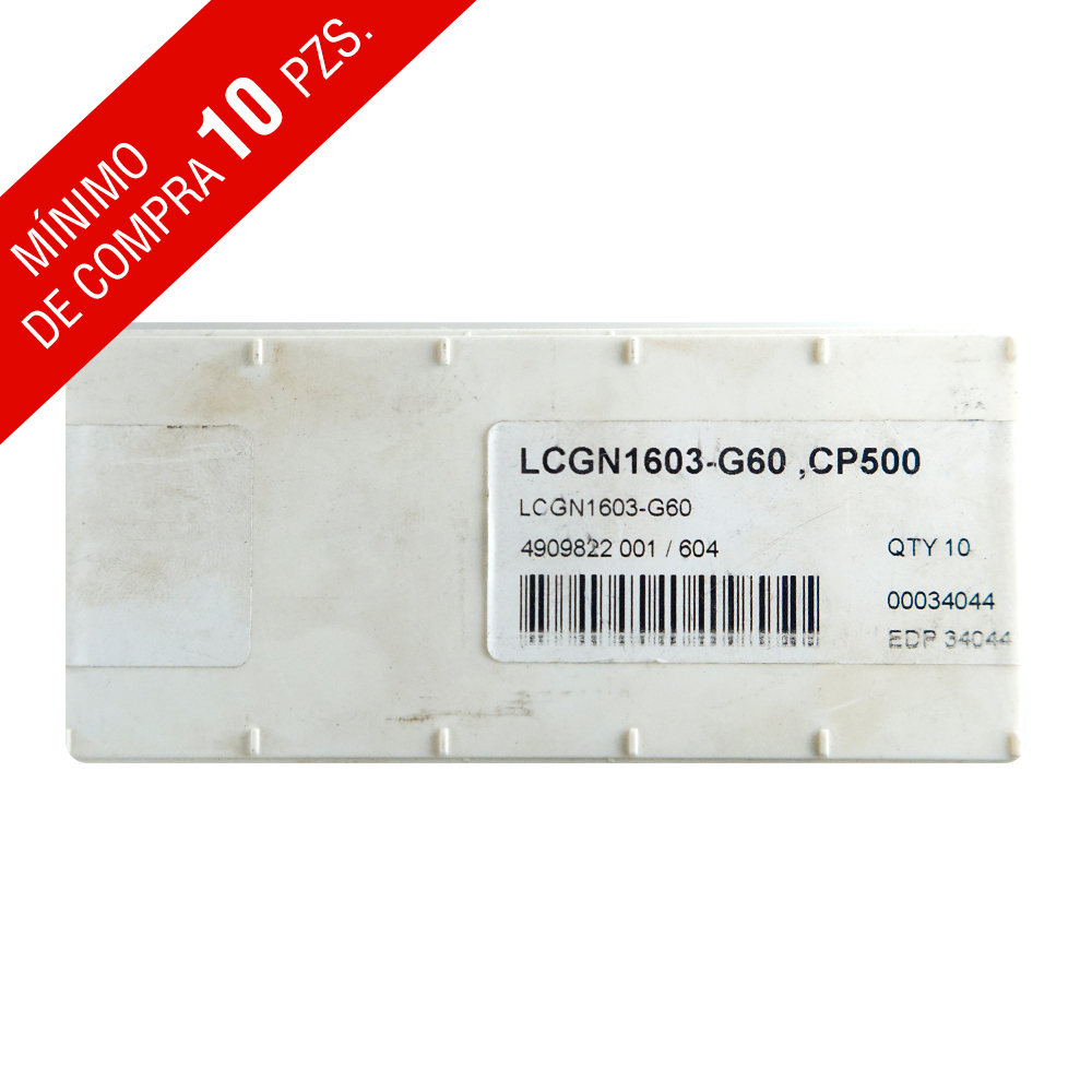 INSERTO LCGN 1603-G60 CP500