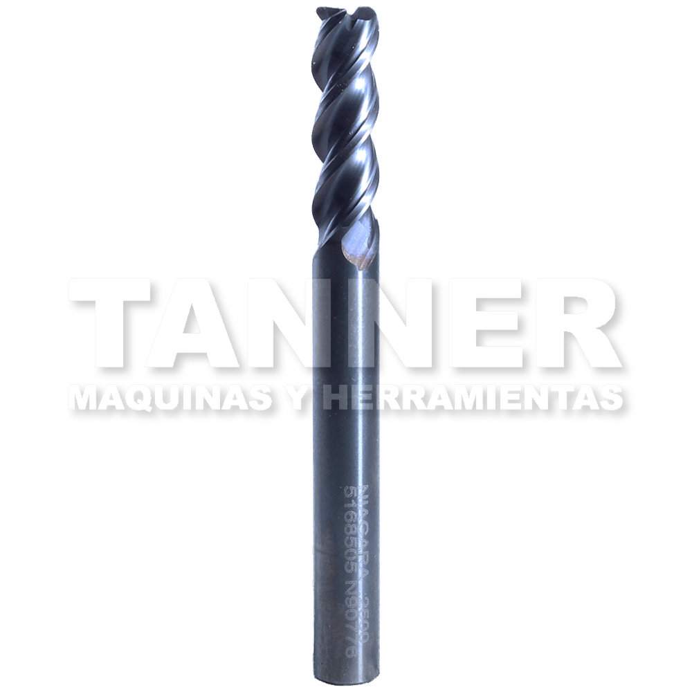 CORTADOR CARBURO 1/4X3/4X2-1/2 3F TICN