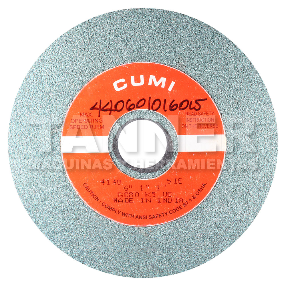 RUEDA VITRIFICADA VERDE 6X1X1 GC60 K5 VG