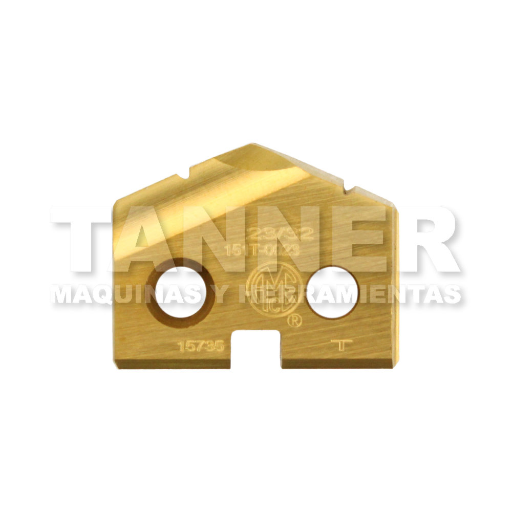 INSERTO NO. 1 23/32PULG T-A TIN