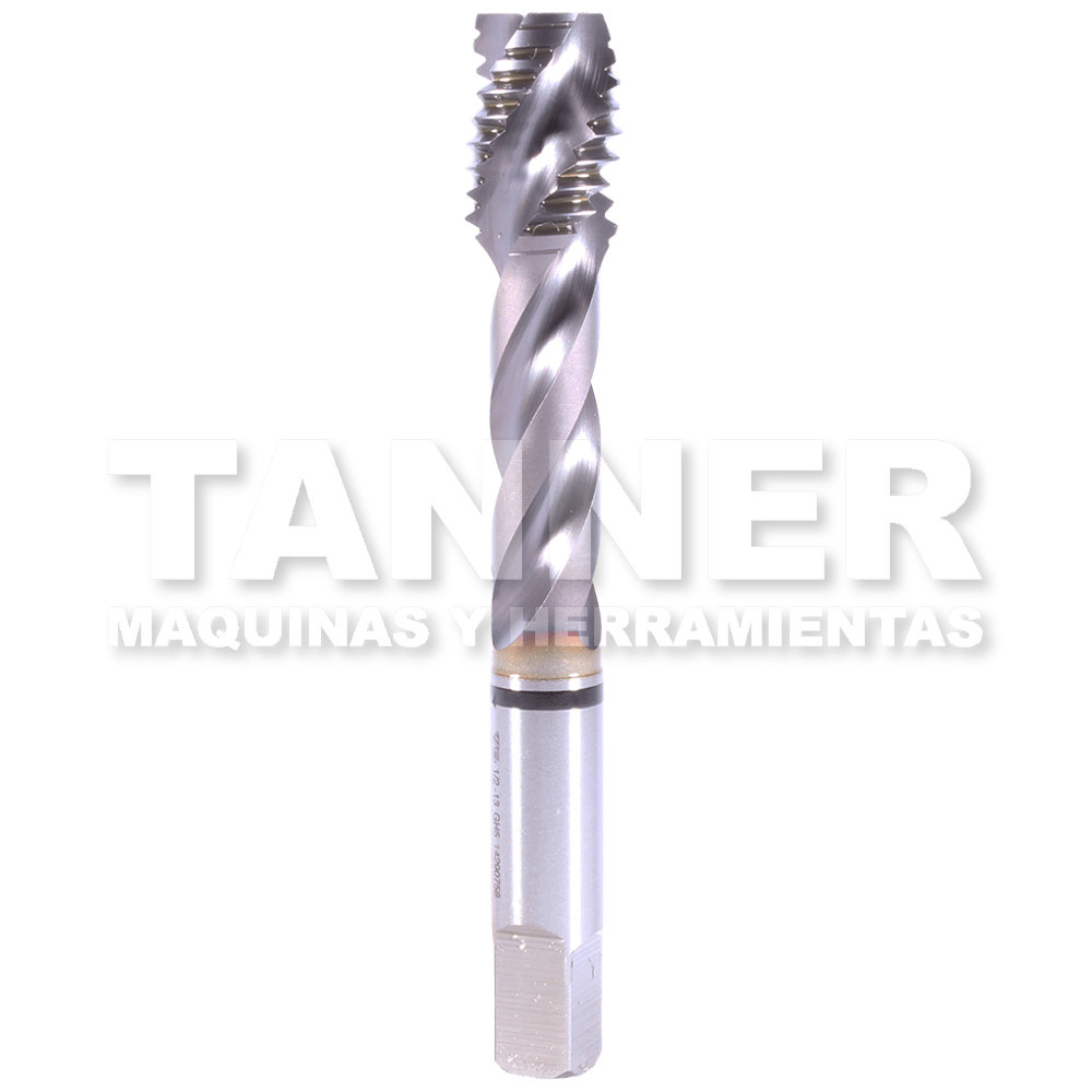 MACHUELO HELICOIDAL HSS 1/2-13 3F H5 TICN