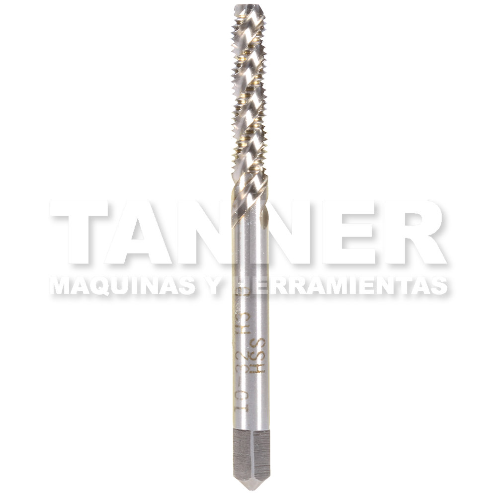 MACHUELO RECTO ESPIRAL HSS 10-32 3F H3