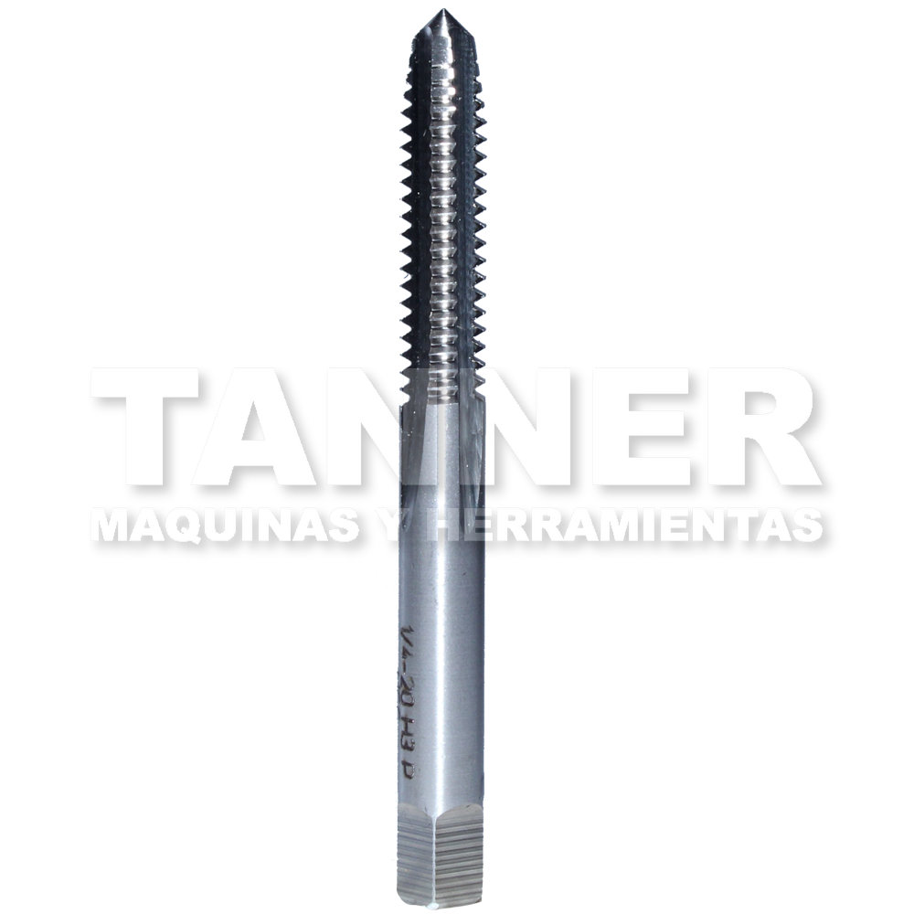 MACHUELO SEMICONICO HSS 1/4-20 4F H3