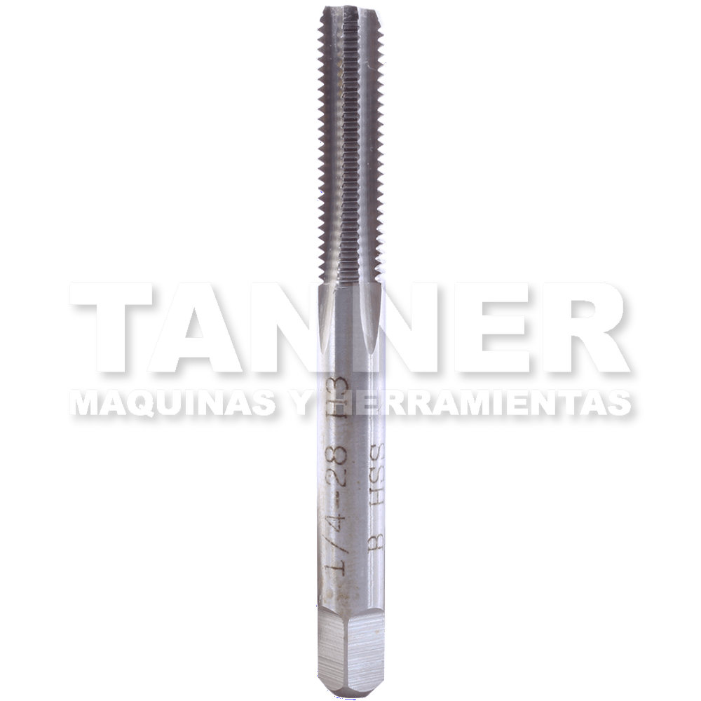 MACHUELO RECTO HSS 1/4-28 4F H3