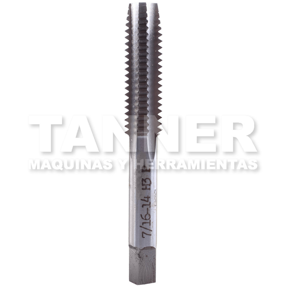 MACHUELO SEMICONICO HSS 7/16-14 4F H3