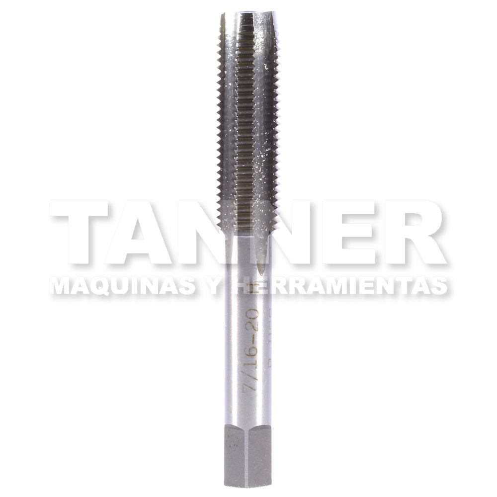 MACHUELO SEMICONICO HSS 7/16-20 4F H3