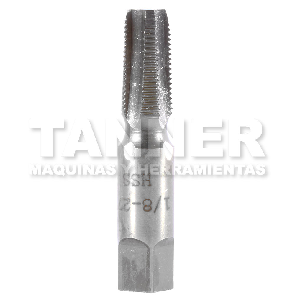 MACHUELO NPT HSS 1/8-27 4F