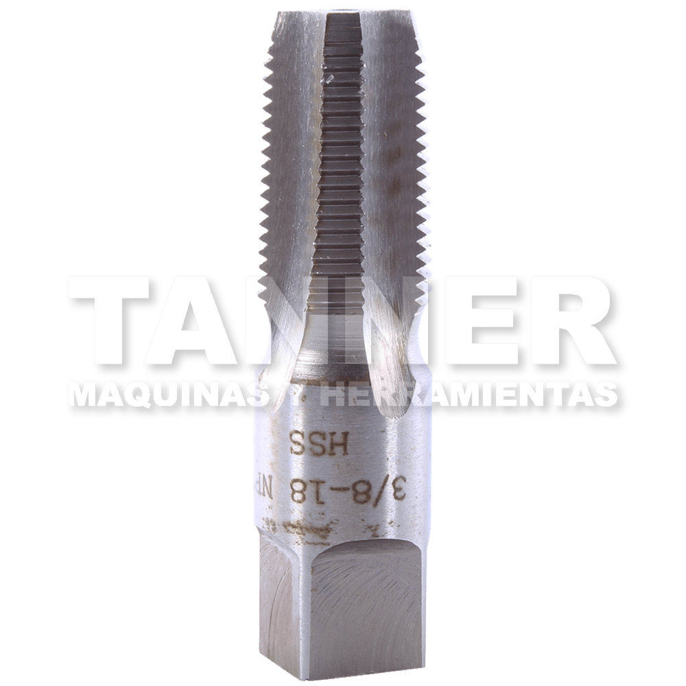 MACHUELO NPT HSS 3/8-18 4F