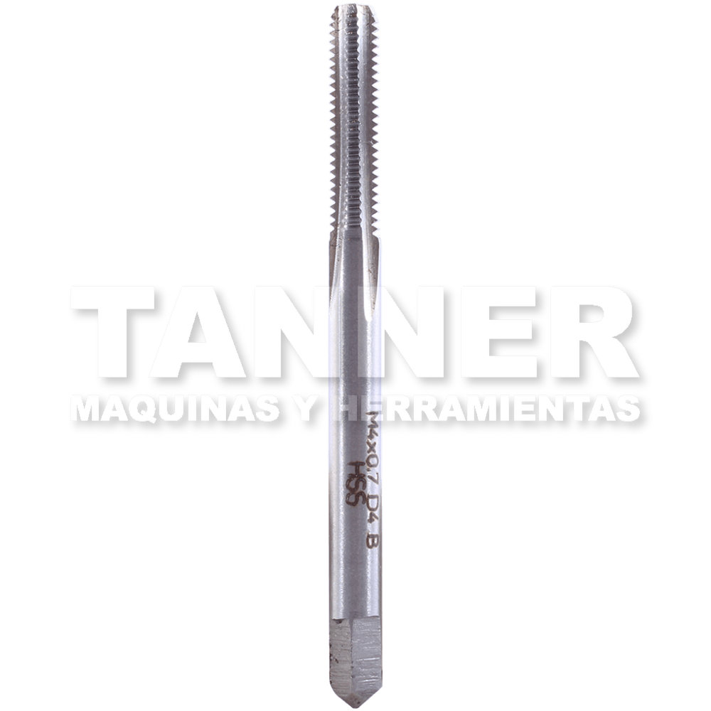 MACHUELO RECTO HSS M4X0.70 4F