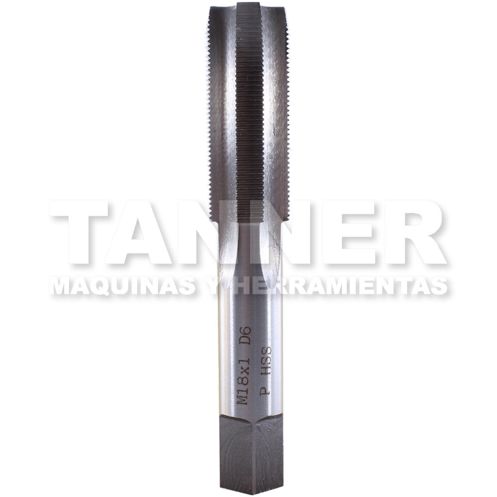 MACHUELO SEMICONICO HSS M18X1.0 4F