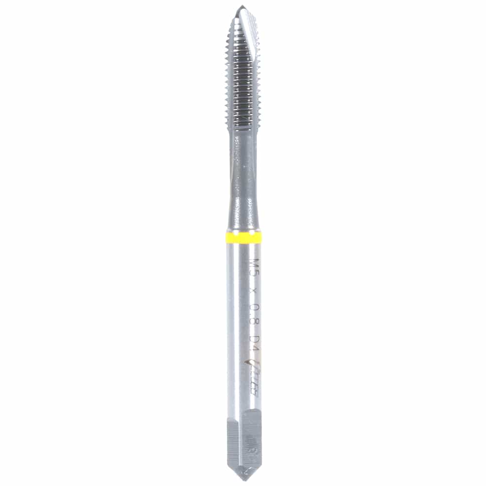 MACHUELO SEMICONICO HSS M5X.8 PUNTA ESPIRAL D4 3F UN INOXIDABLE