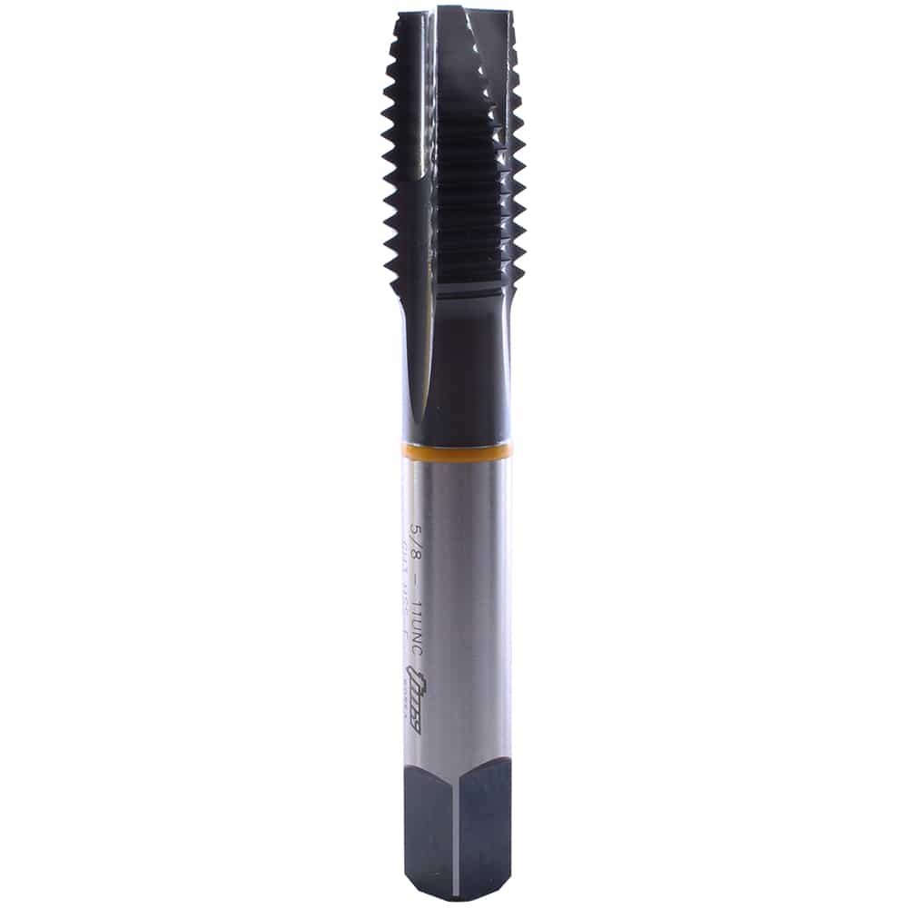 MACHUELO SEMICONICO HSS 5/8-11 PUNTA ESPIRAL GH3 3F UNC INOXIDABLE