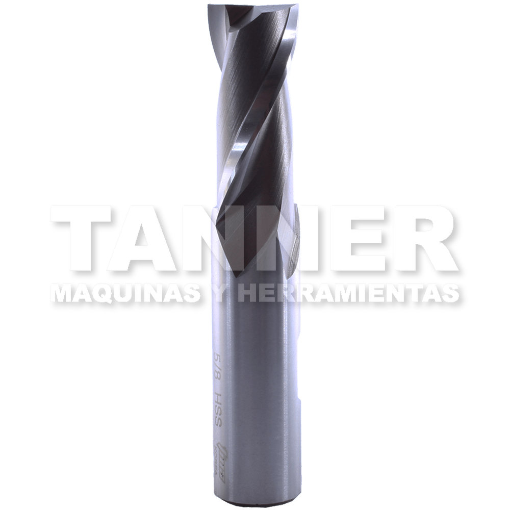 CORTADOR HSS 5/8X1-5/16X3-7/16 2F ZANCO RECTO