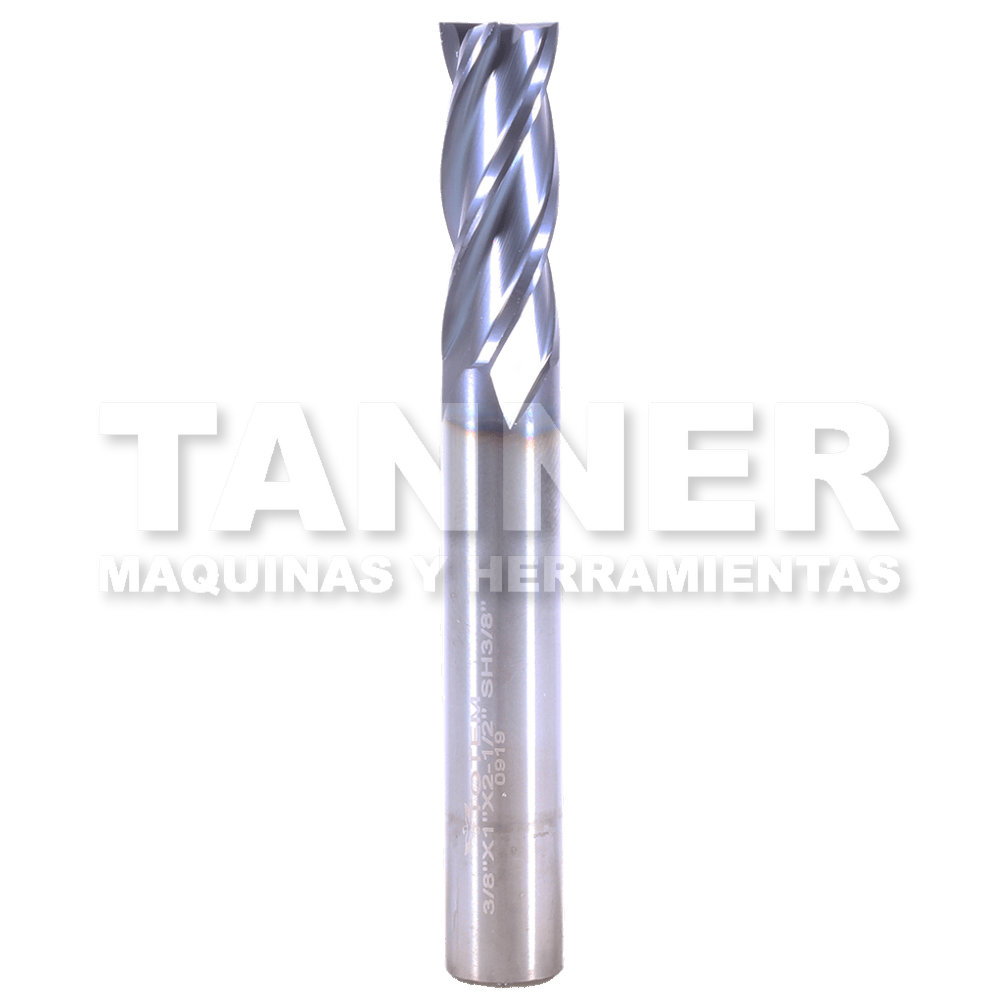 CORTADOR CARBURO 3/8PULG 4F TIALN