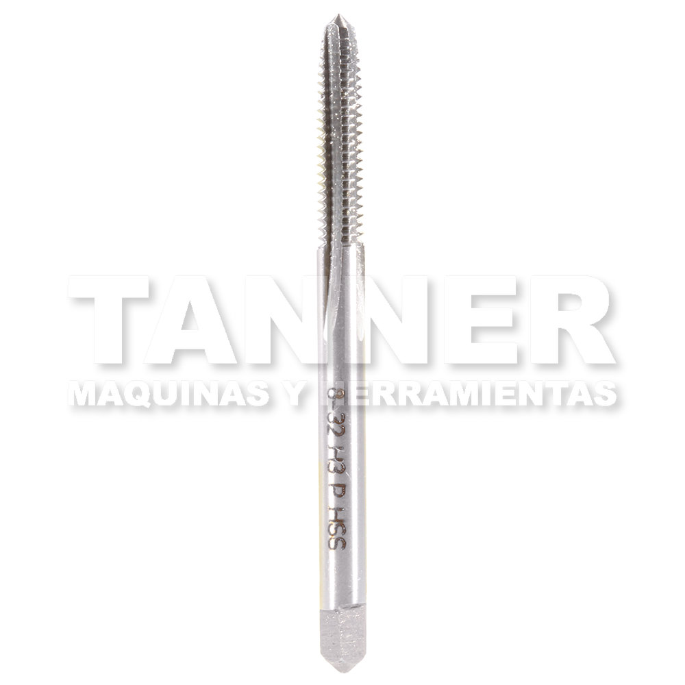 MACHUELO SEMICONICO HSS 8-32 4F H3