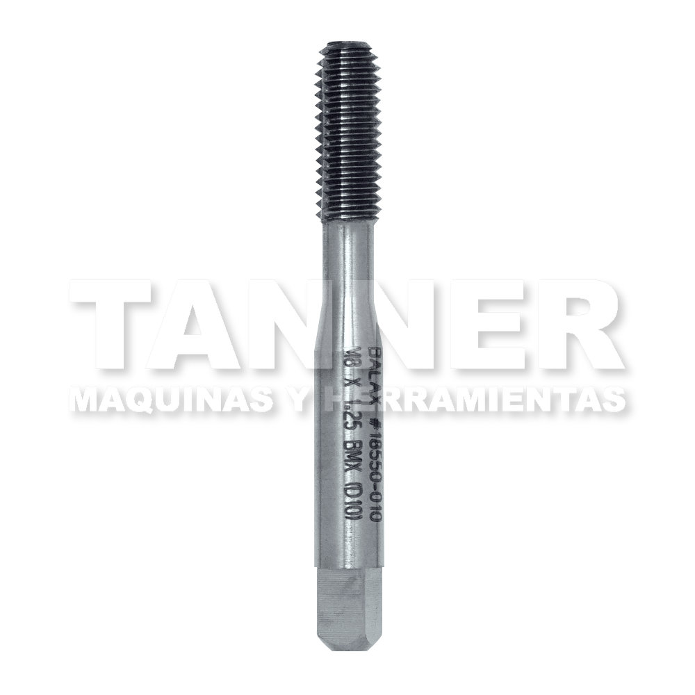 M8 X 1.25 BD10 THREDFLOER FT. PT. REMOVED, BRIGHT FINISH THREDFLOERS