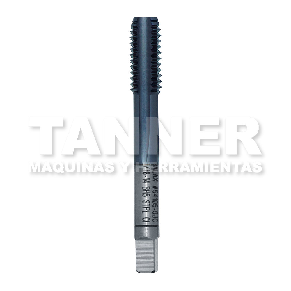 MACHUELO RECTO 7/16-14 4F H5 TICN