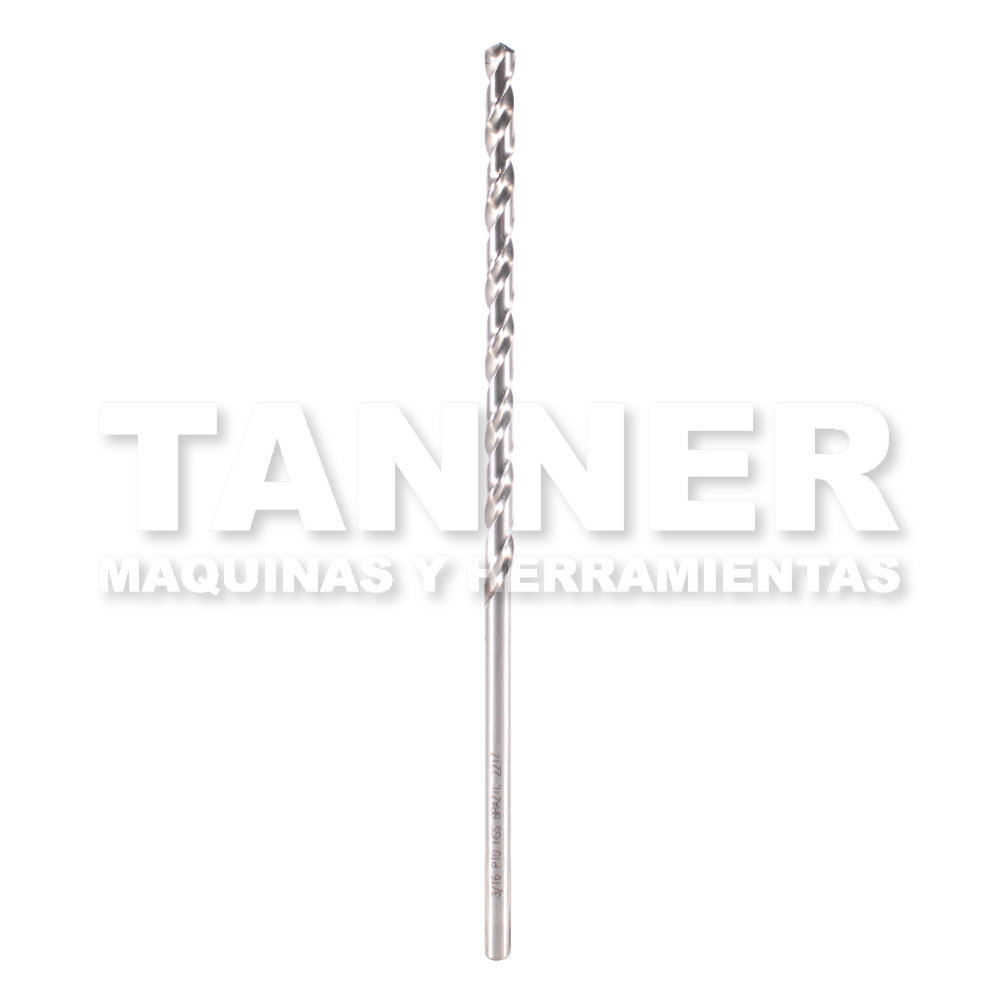 BROCA ACERO 3/16 X 5" HSS