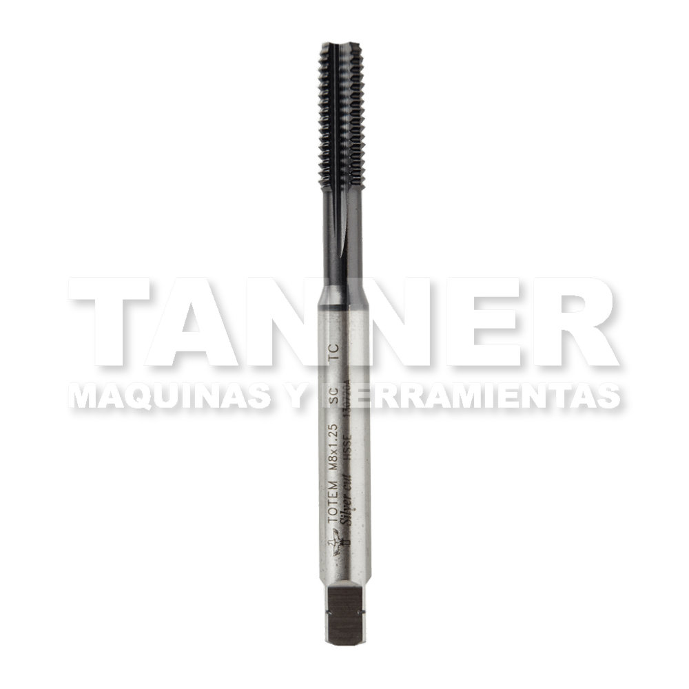 MACHUELO HSS M8X1.25 4F TIALN