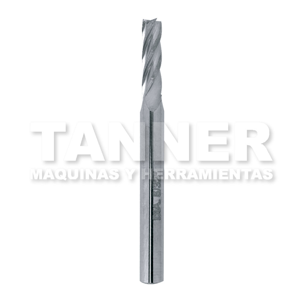 CORTADOR CARBURO 5/32X9/16X2 4F ZANCO 3/16