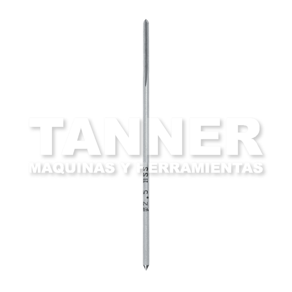 SS SF CHUCKING REAMER DIN 212, 2.5MM