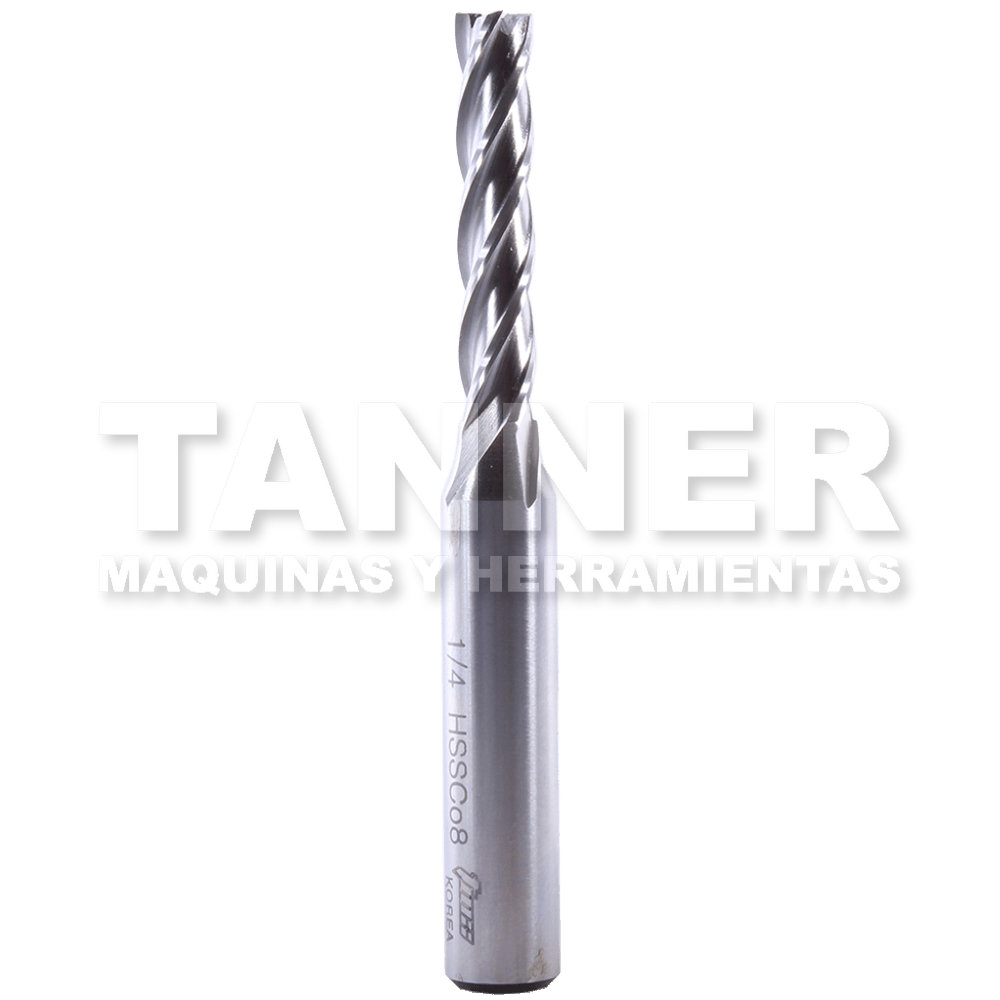 CORTADOR COBALTO 1/4X1-1/4X3-1/16 ZANCO 3/8 4F
