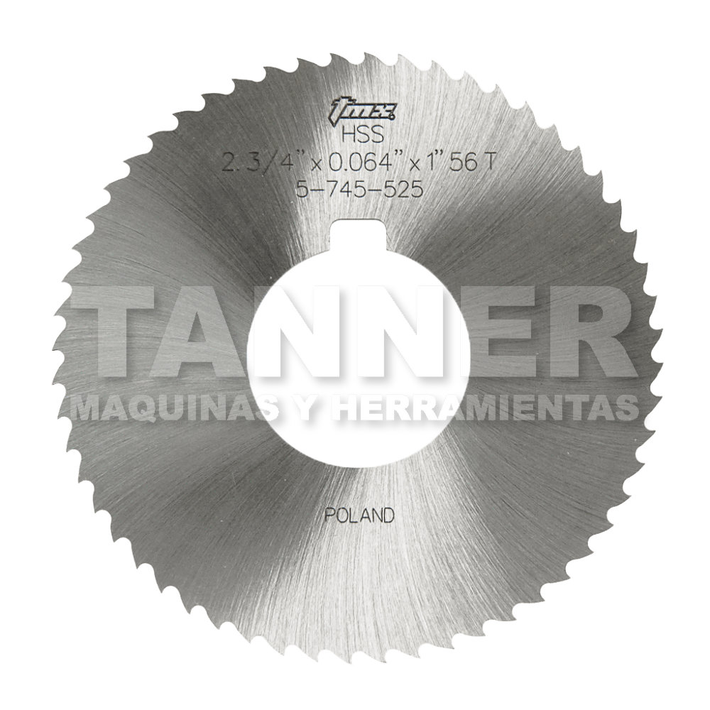 SCREW SLOTTING SAW, 2.3/4X.064X1 56T