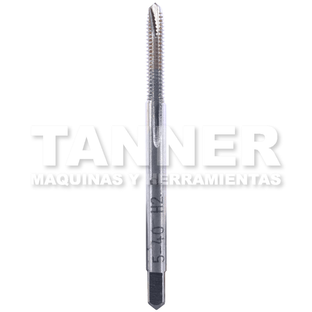 MACHUELO SEMICONICO HSS 5-40 2F H2 PUNTA ESPIRAL