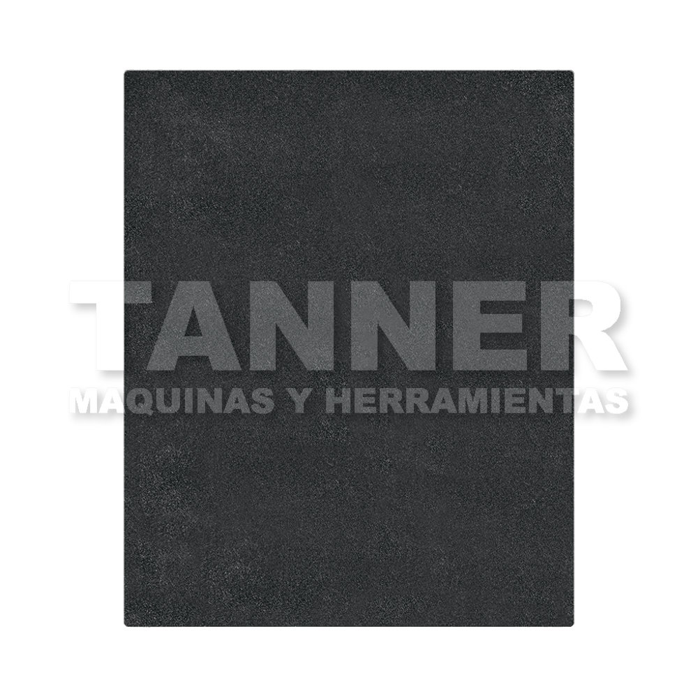 HOJA DE LIJA DE AGUA, COLOR NEGRO, GRANO 60 CON RESPALDO DE PAPEL IMPERMEABLE