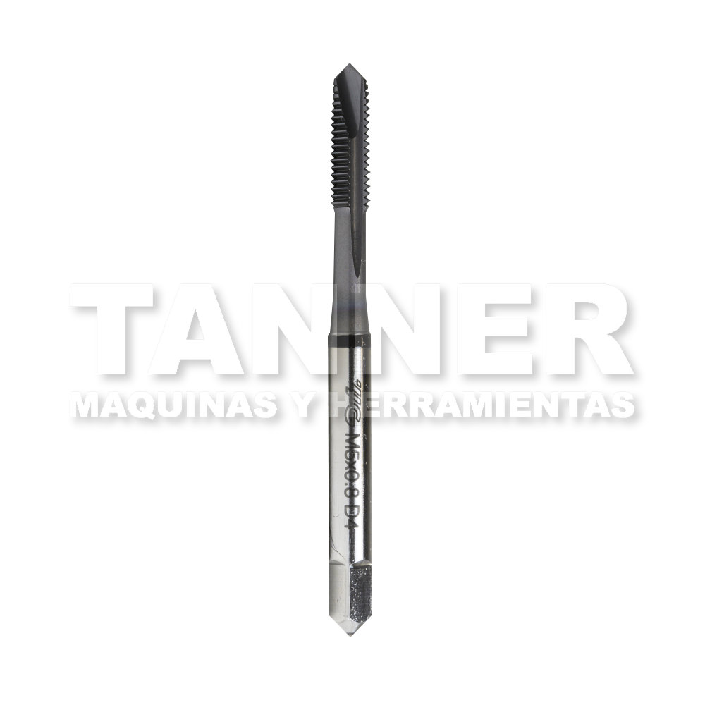 MACHUELO HSS M5X0.8 3F TICN PUNTA ESPIRAL