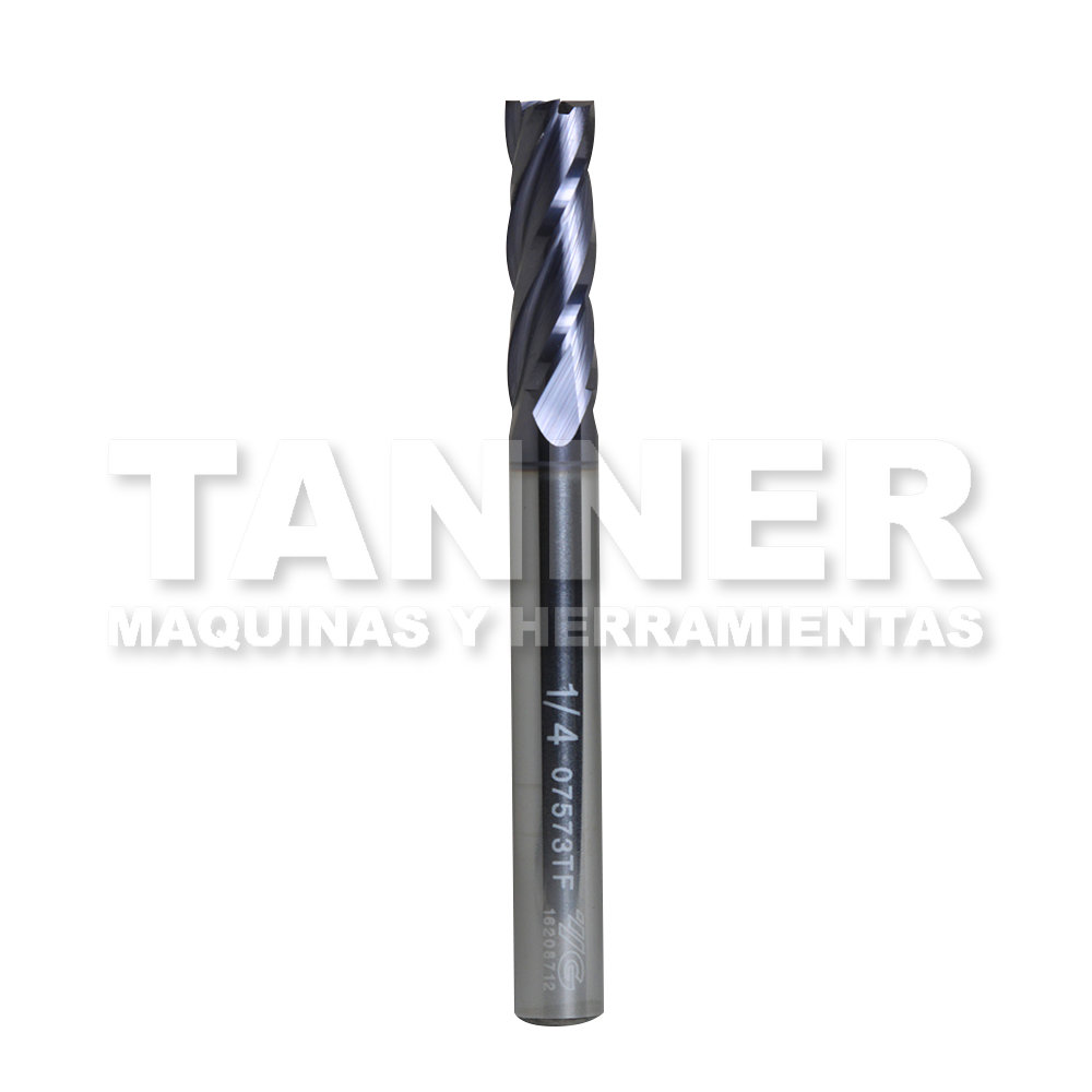 CORTADOR CARBURO 1/4X3/2X1-3/2 4F TIALN