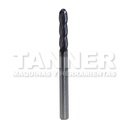 CORTADOR CARBURO BOLA 1/8X1/2X1-1/2 4F R1/16 TIALN