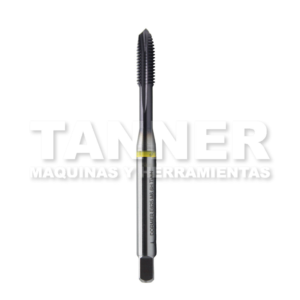 MACHUELO SEMICONICO HSS M6X1.0 3F D5 TIALN