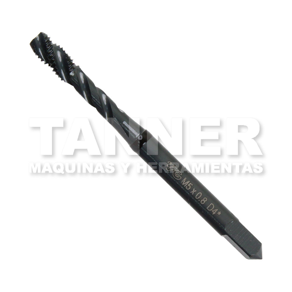 MACHUELO HELICOIDAL HSS M5X0.8 3F D4