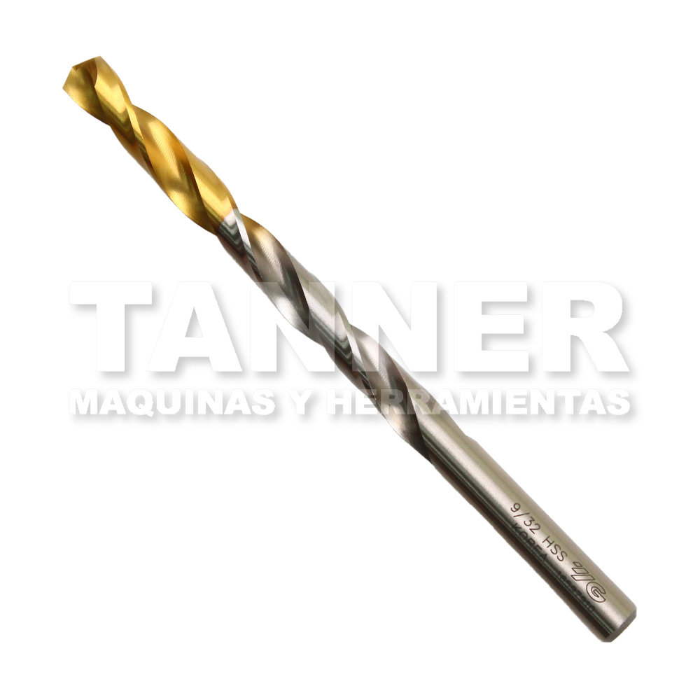 BROCA HSS 9/32 x 2-15/16 x 4-1/4 REC. TIN