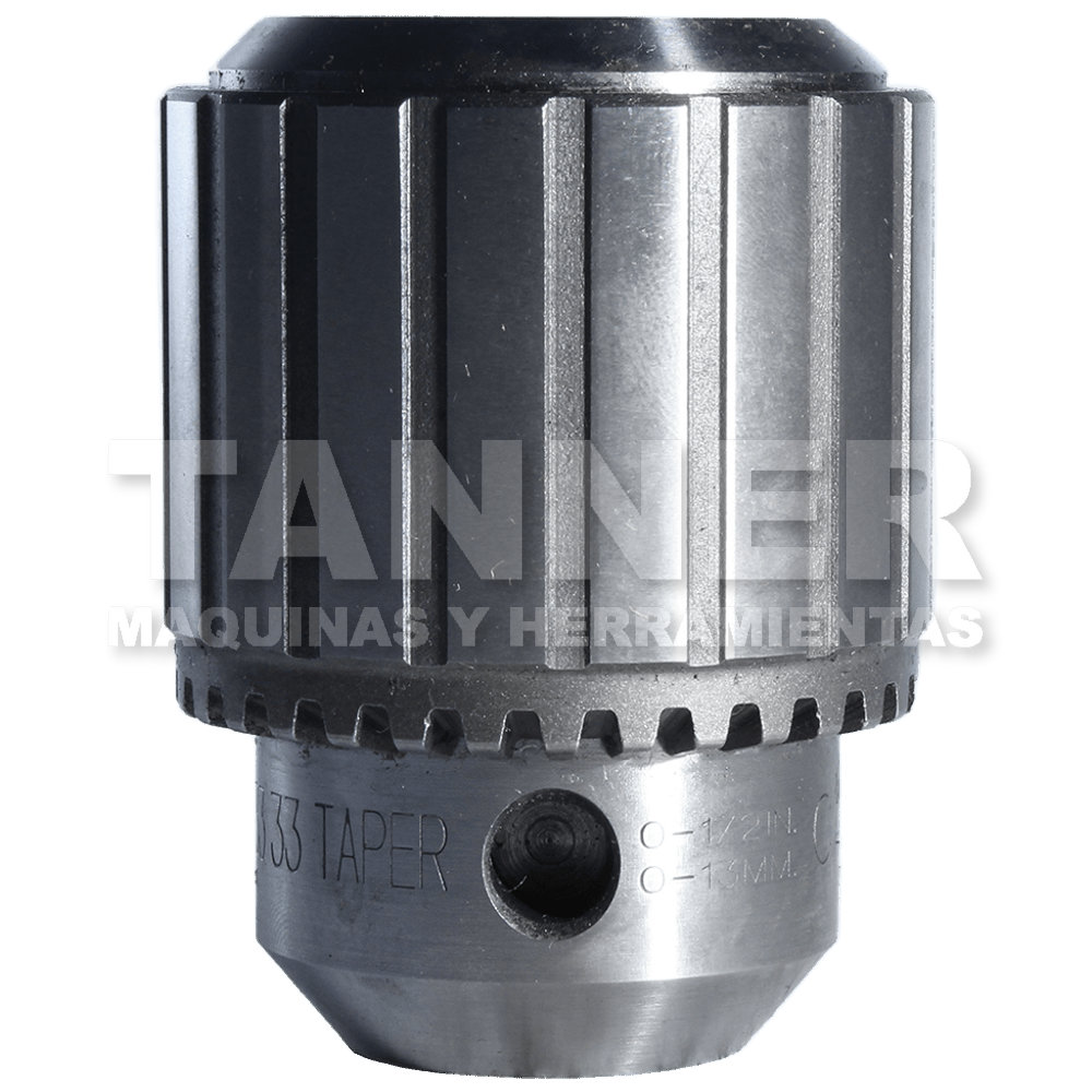 HEAVY DUTY PLAIN BEARING DRILL CHUCK - 0.04"-1/2" CAPACITY-33JT MOUNT