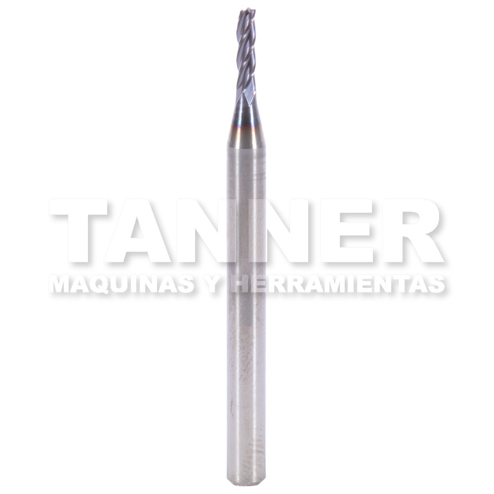 CORTADOR CARBURO 1/16X1/4X1-1/2 4F TIALN