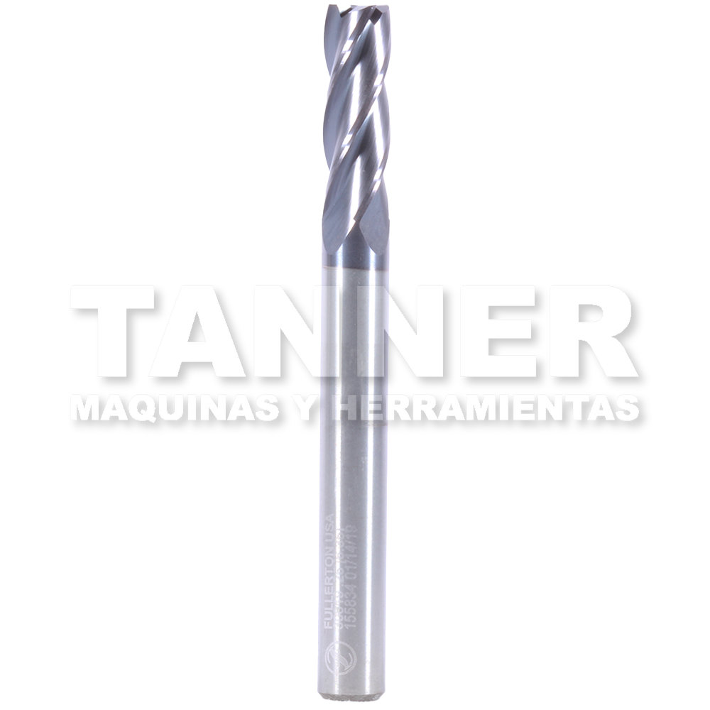 CORTADOR CARBURO 1/4X3/4X2-1/2 4F TIALN