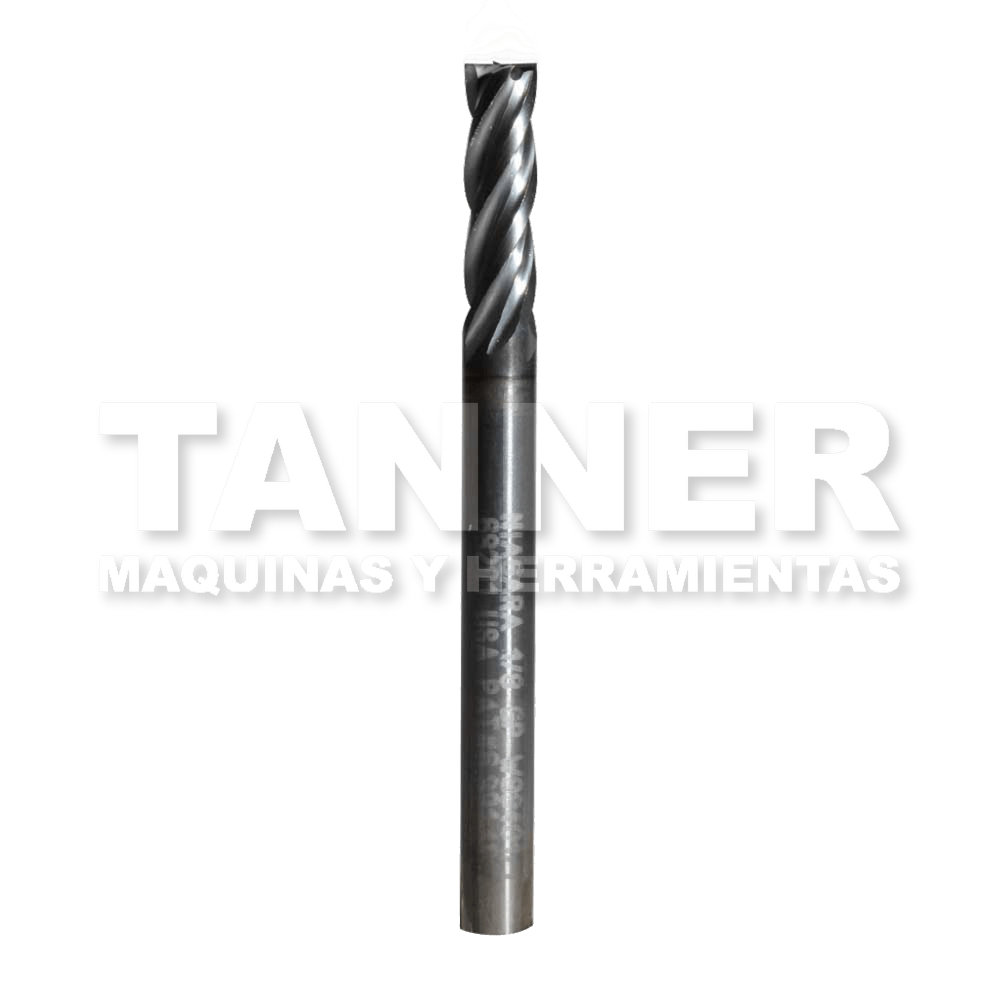 CORTADOR CARBURO 1/8X3/8X1-1/2 4F A1CRN