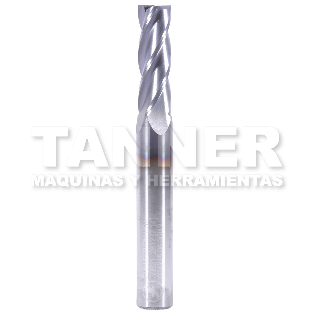 CORTADOR CARBURO 9/32X7/8X2-1/2 4F TIALN