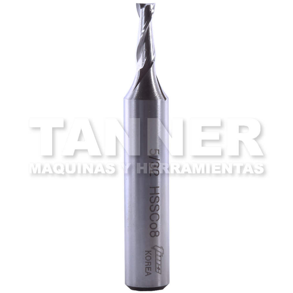 CORTADOR COBALTO 5/32X7/16X2-5/16 ZANCO 3/8 2F