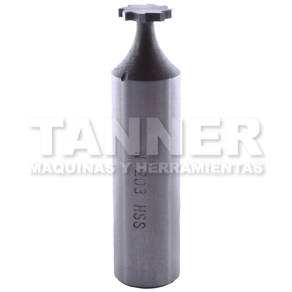 CORTADOR WOODRUFF HSS 3/8X1/16X2-1/16ZANCO 1/2