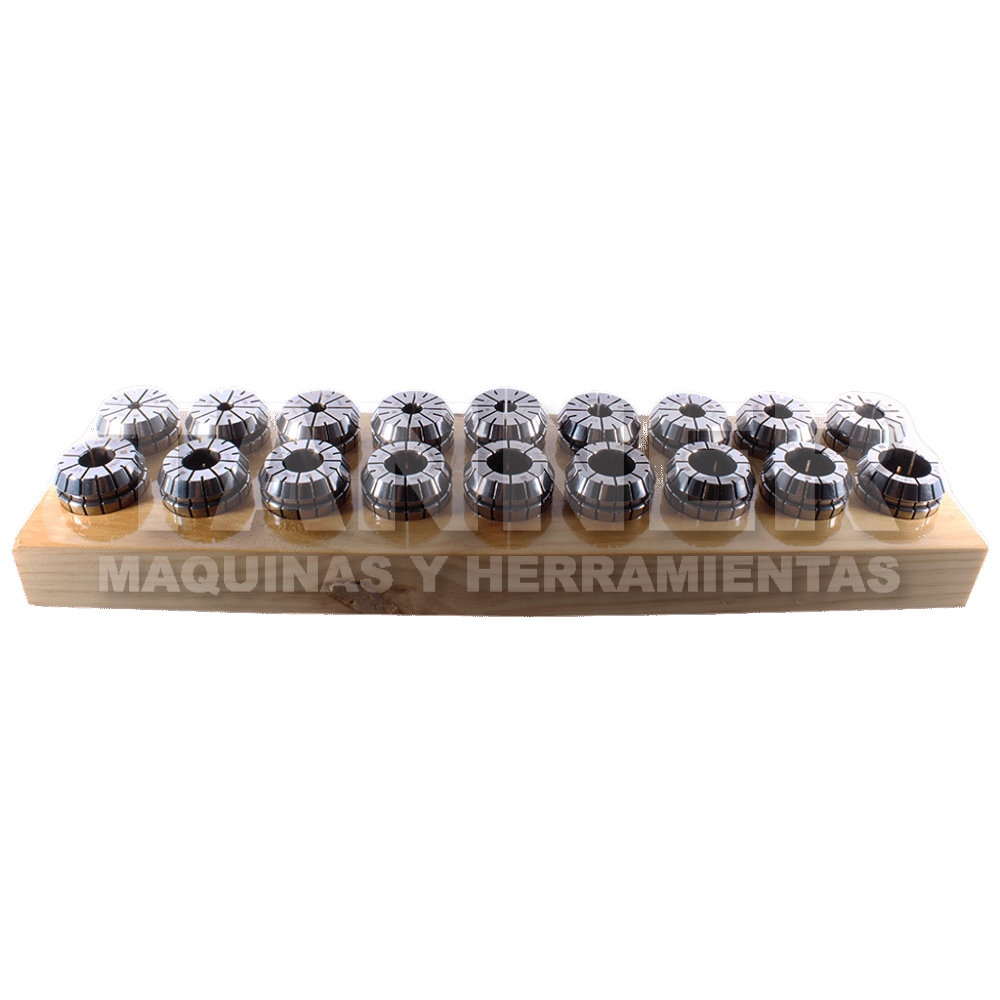 SET COLLET ER32 7/32 AT 3/4" 18PCS