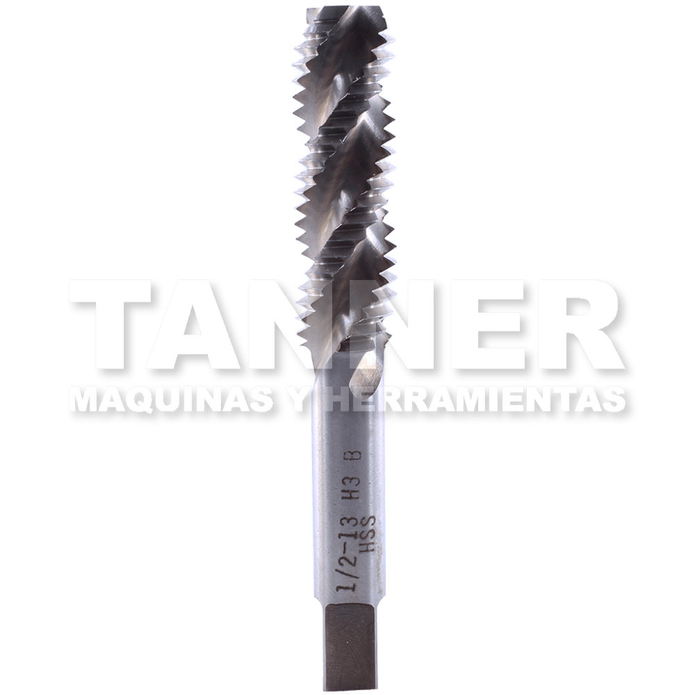 MACHUELO RECTO ESPIRAL HSS 1/2-13 3F H3