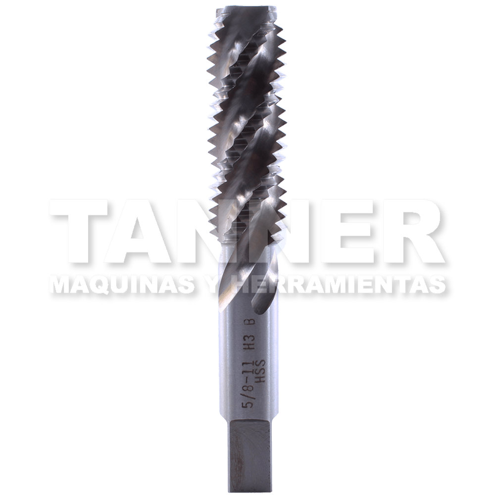 MACHUELO RECTO ESPIRAL HSS 5/8-11 4F H3
